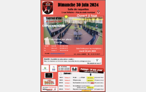 4ème tournoi d'été le 30 juin 2024