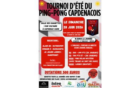 Sixième tournoi Capdenacois
